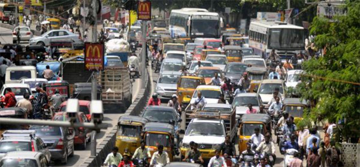 GHMC jams traffic plans